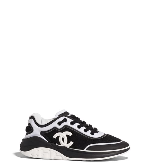 chanel sneakers dames 2020|chanel white and black sneakers.